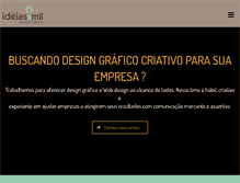 Tablet Screenshot of ideiasamil.com.br